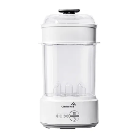 Grownsy bottle sterilizer with dryer (gray)